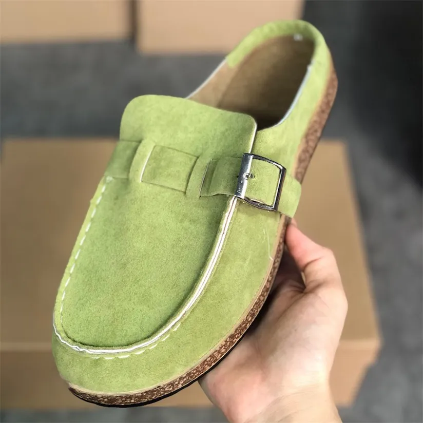 2021 femmes Desginer sandales mode pantoufles plates avec boucle Bottome chaussons léopard diapositives été plage chaussures décontractées grandes tailles Top qualité W14