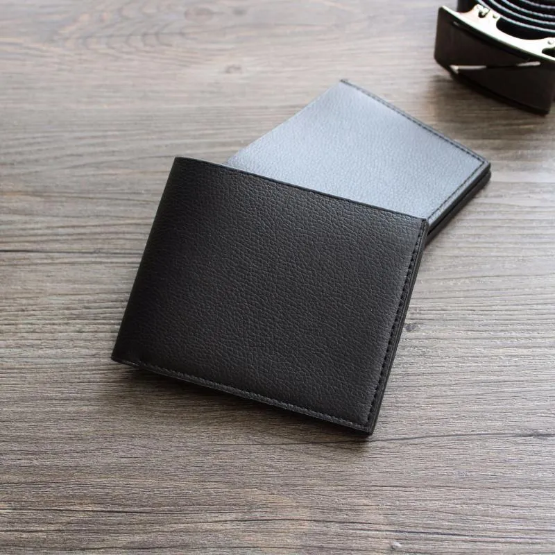 Wallets Men Gift For Bank Cards Clutch Male Small Purse 3 Magnet Clips Man Wallet Coin Holder Men's Bag Money Clip