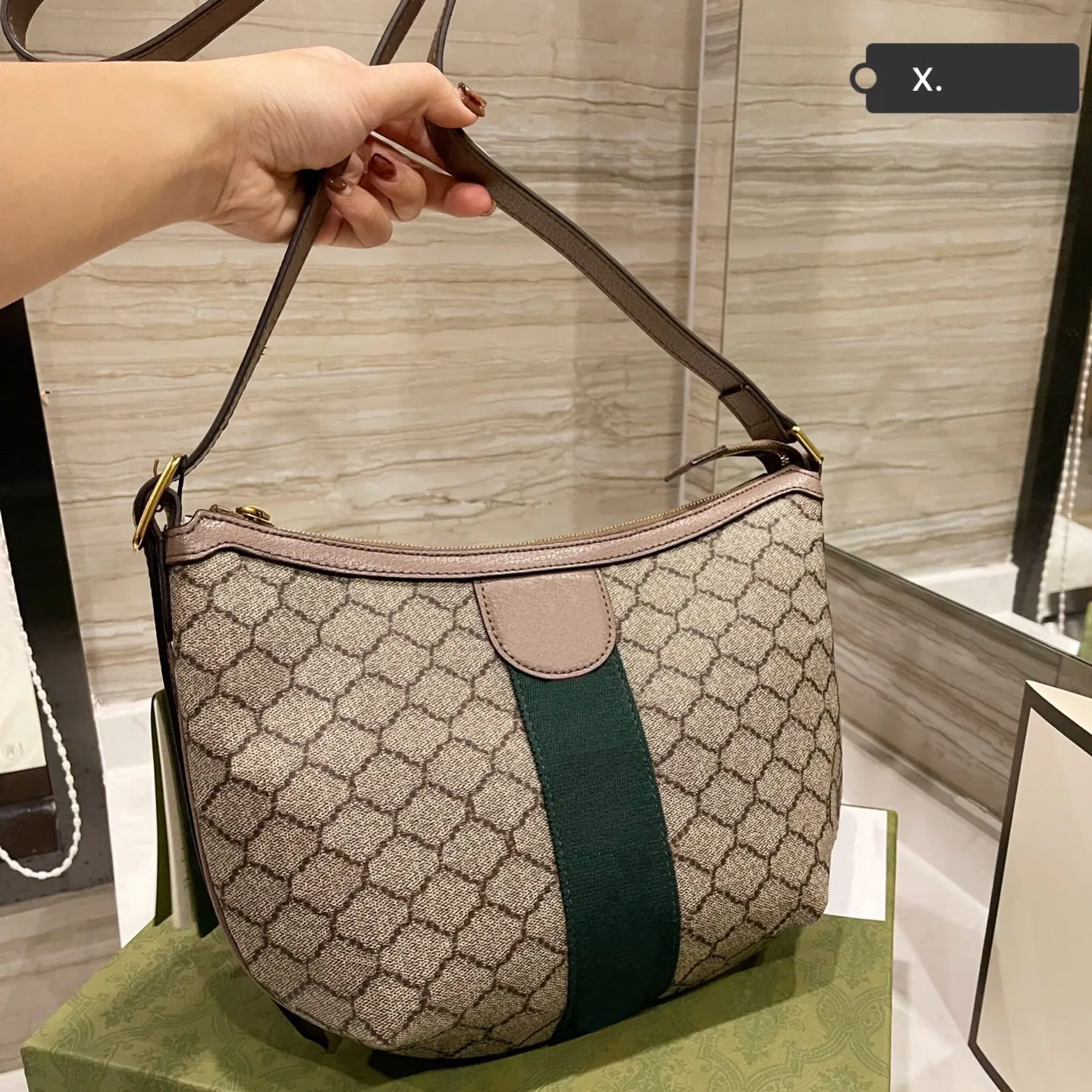 Luxury Designer Evening Sling Bags With Dumplings Design High
