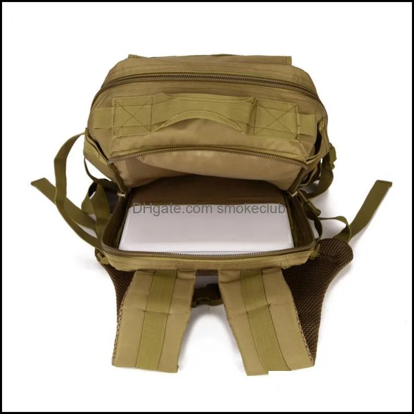 Outdoor Bags 2021 25L High-quality Nylon Waterproof Bag Men`s Backpack Sport Multi-function Camouflage Pack