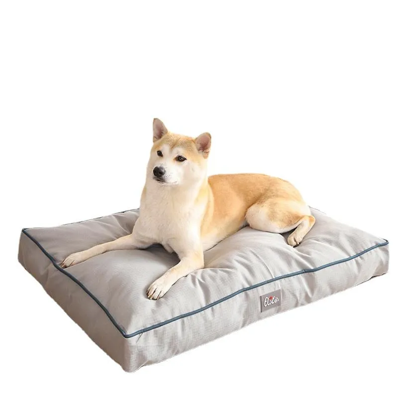 Kenlels Długopisy wodoodporne łóżka dla psów dla dużych psów Sofa-Style Poszewka Tradycyjna ortopedyczna Foam Materac Cats, Gray