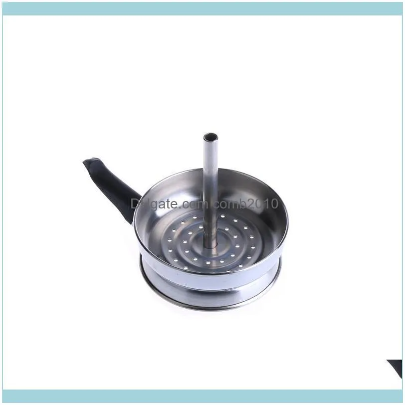 Soulton Glass 2016 New Wholesale Shisha Hookah Bowl Stainless Steel Hookah Charcoal Holder Shisha Chimney Bowls CH-007 100