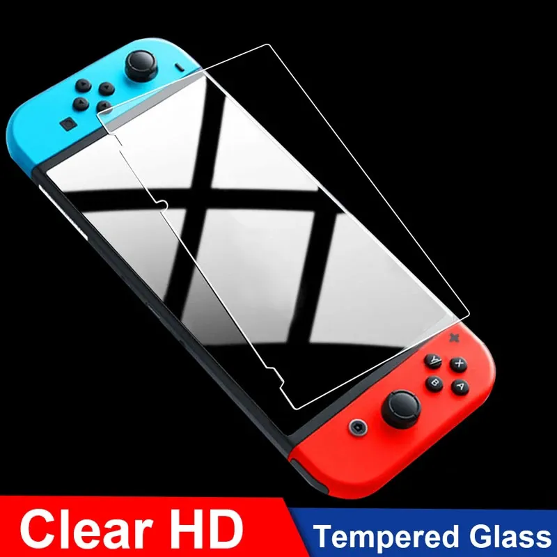 Clear HD 9H Film de verre trempé LCD Guard pour Nintend Switch Lite Protecteur d'écran Anti-rayures Haute Qualité FAST SHIP