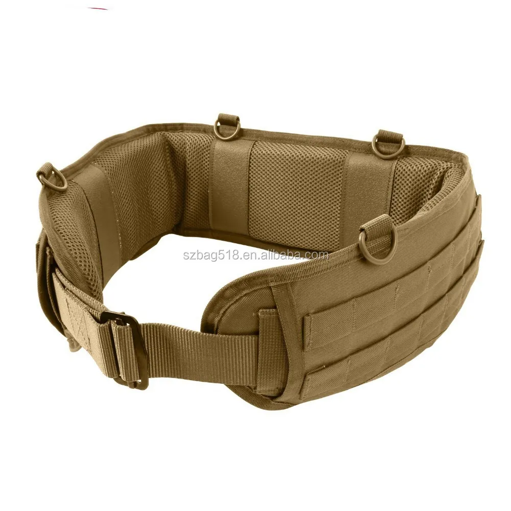 Whole Custom Military Tactical Belt Padded Battle Belt