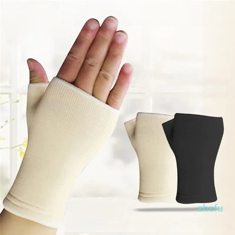 Wrist Support 1Pair Ultrathin Ventilate Guard Arthritis Brace Sleeve Glove Elastic Palm Hand Supports