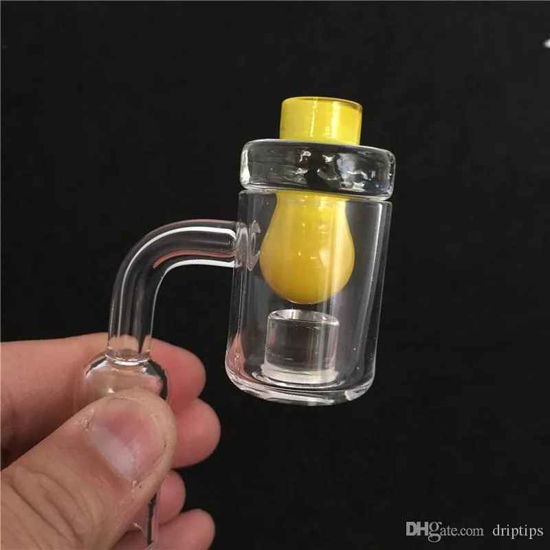 Smoking Accessories Dark Amber Glass Carb Cap for Glassbong Glass Water Pipe