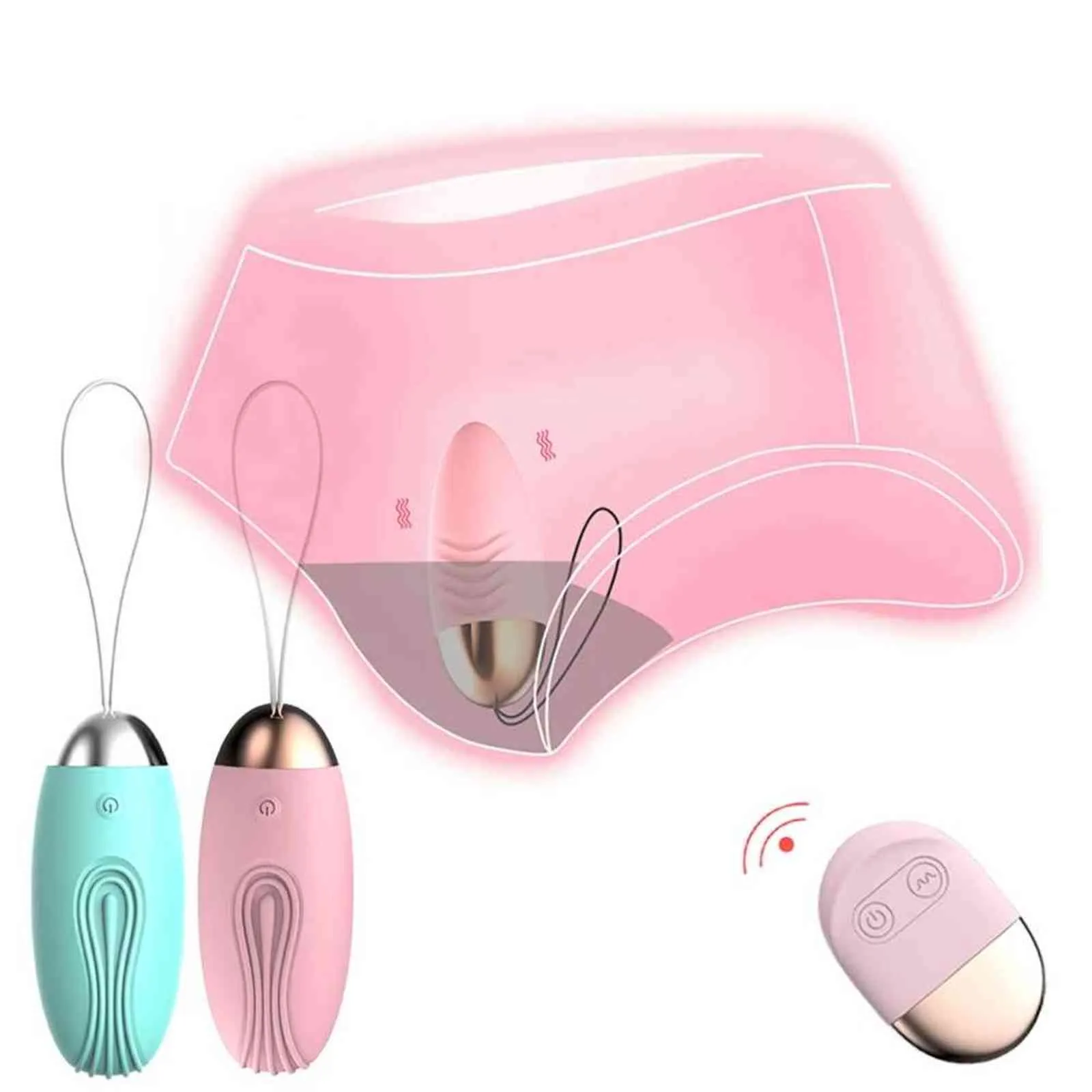 Ägg kula vibrator för kvinna trådlös fjärrkontroll 10 lägen vuxna vaginala stimulator vibratorer hoppa g spot massager sexleksaker 1124