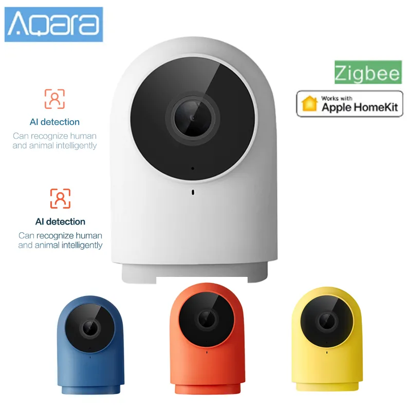 Aqara G2H caméra intelligente 1080P HD Vision nocturne Mobile pour Apple HomeKit APP surveillance G2 H Zigbee caméra de sécurité pour maison intelligente