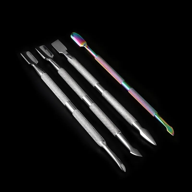 DHL!!! Beracky Two Styles Rainbow Stainless Steel Smoking Dabber Tool Heady Titanium Dab Tools For Quartz Banger Nails Glass Water Bongs Oil Rigs