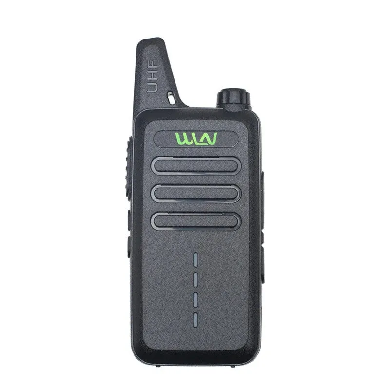 Mini wln kd-c1e walkie talkie 2w 16 ch 400-470mhz uhf palmare a due vie giocattolo radio comunicador walkie-talkie