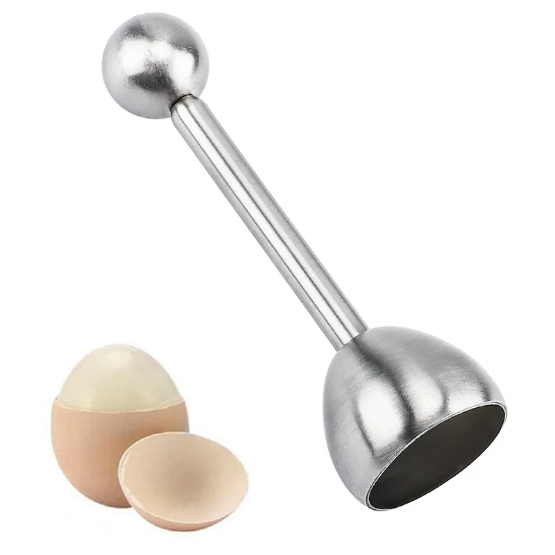 304 Stainless Steel Tools Egg Opener Eggs Beater Shell Creative Elastic Eggss Beaters cutter Make Food WH0362