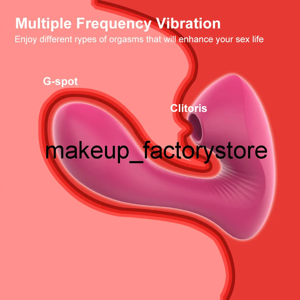 Massage G-Spot Vibrator Voor Vrouwen Clit Sucker Clitoris Krachtige Stimulator Dildo Penis Vibrators Sexy Speelgoed Erotische Goederen Volwassenen Pro189n