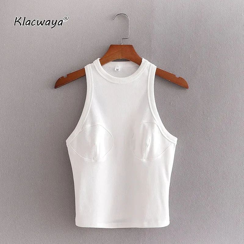 Women Fashion Summer Strapless Stretchy Slim Knitted Blouses Vintage Sleeveless Female Sxey Shirts Chic Tops 210521