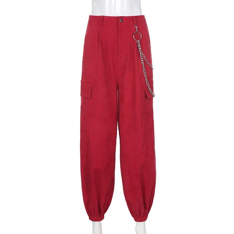 Red Corduroy Pant (2)