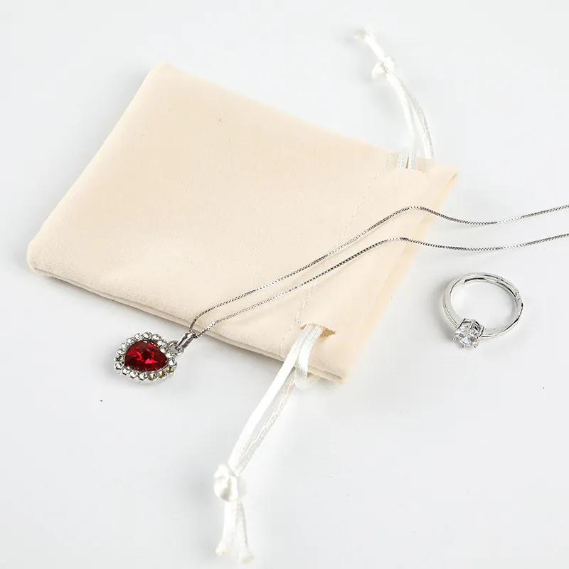 Small Size Coloful Velvet Bag Jewelry Packing Velvet Drawstring Pouches Gift Bags Pouches Jewelry Packaging yq02006