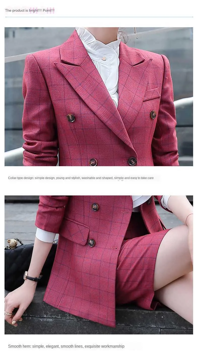 Professional Plus Size Womens Business Pants Suit For Autumn And Winter Set  In For Office Interviews 210527 From Bai03, $52