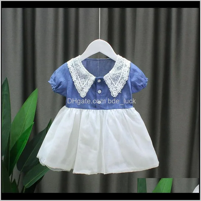 Infant Dress Baby Girl Clothes Party Princess Dresses Newborn Summer Dress 0-2y Vestido Infantil Toddler Girls