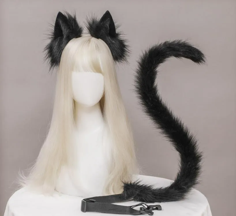 Raposas Dos Desenhos Animados Forma De Orelha De Gato Aro De Cabelo  Conjunto De Cauda ​​​​apresentações Suporte De Cabelo Festa De Cosplay  Acessórios Para A Cabeça Para Mulheres : : Cozinha