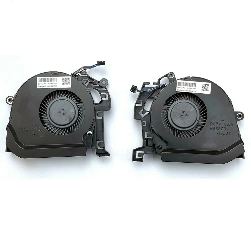 NEW CPU GPU Cooling Fan For HP ZBook 15 G5 G6 L30894 001 L30895 001