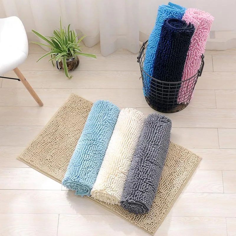 Tapis SKTEZO Peluche Lavable en machine Petits tapis de maison et pour salon familial Salle de bain en gros