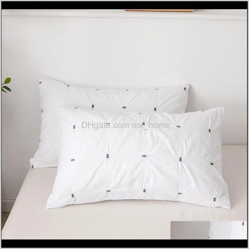 silk flower square bed cover set solid simple duvet cover us/eu/au all size comforter sets with pillowcases