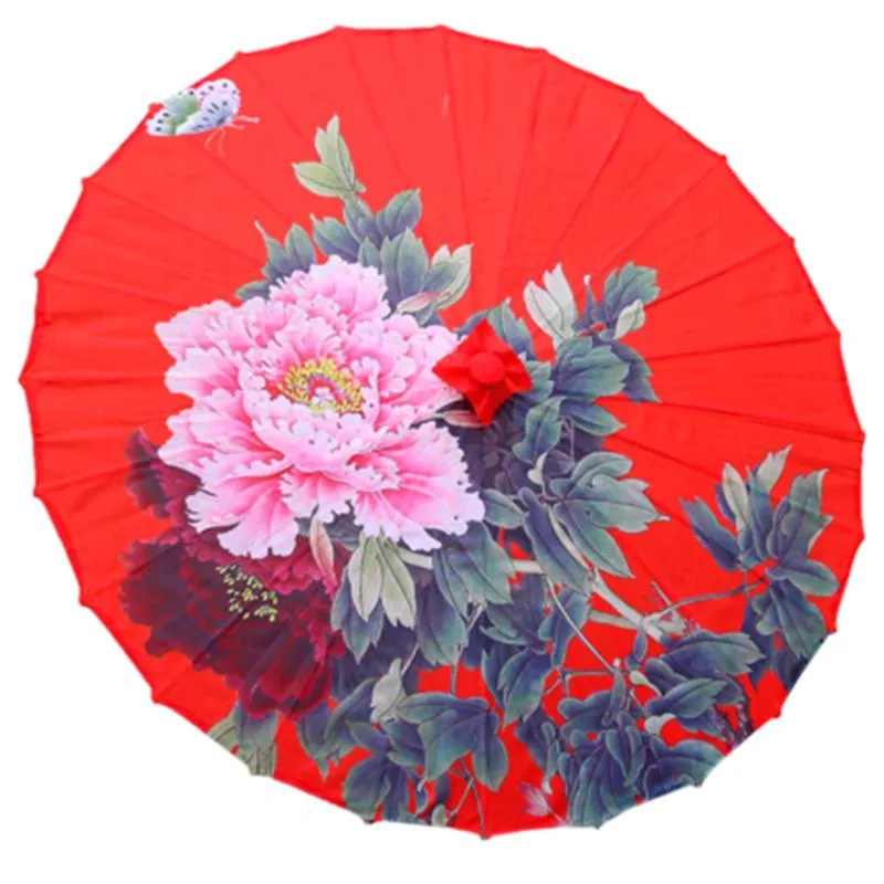Rose Vintage Susino Carta Ombrello Donne Manico lungo Girl PARACHASE Giapponese Giapponese Legno rosa Semsiye Topx 50YS110 Umbrellas