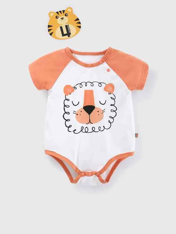 Peninsula Baby Body à manches raglan avec motif dessin animé SHE