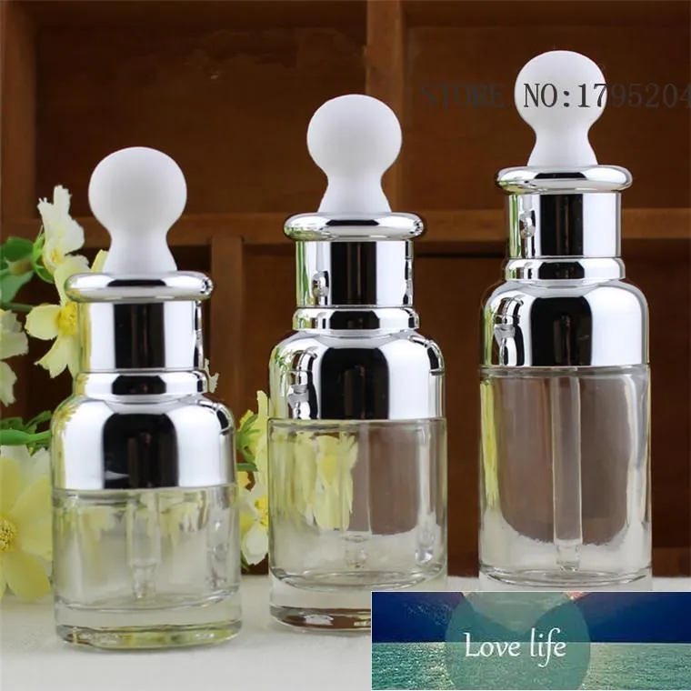 2 pcs 20/30 / 50ml de vidro gotas de vidro maquiagem garrafa vazio perfume cosmético distribuidor líquido de armazenamento recarregável frascos frascos de fábrica preço especialista em design de qualidade mais recente