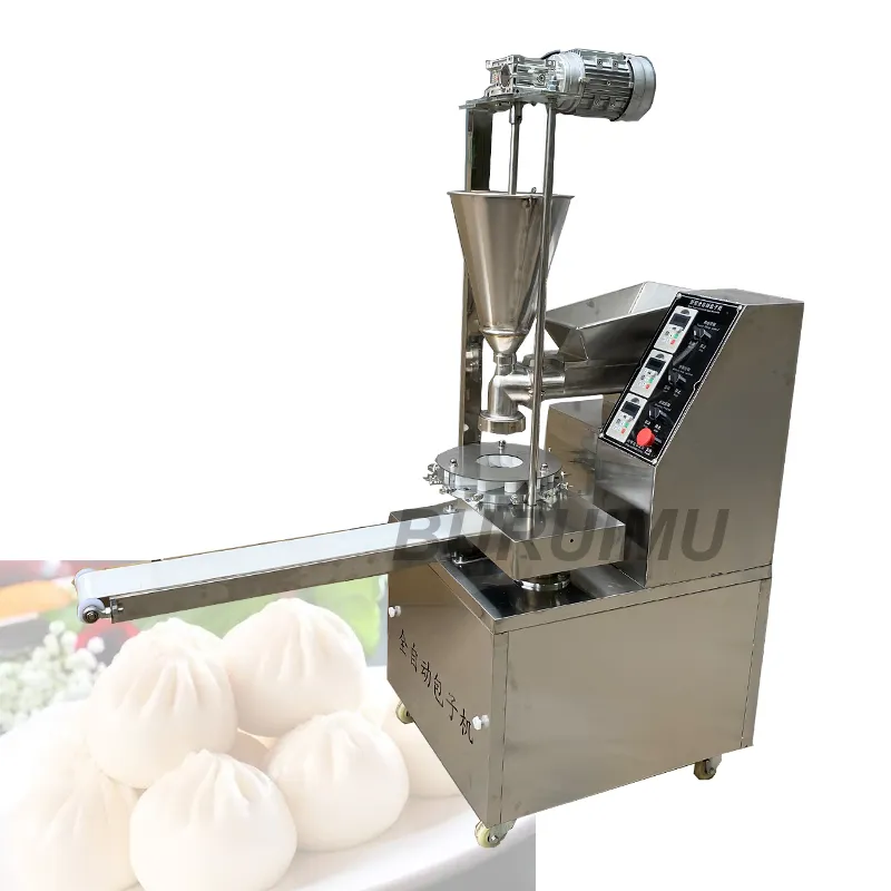 Multifunzione Al Vapore Ripieno di Verdure Panino Macchina Automatica Siopao Fare Maker Pasta di Fagioli Xiaolong Bao Produttore 110V