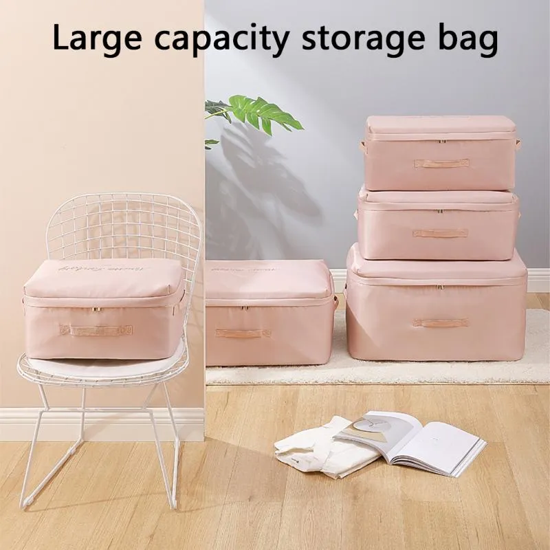 Sac de rangement pour vêtements, armoire, couette, vêtements, sac à vêtements, organisateur de bagages, paquet pour voyage, sacs à jouets multicolores, grande capacité