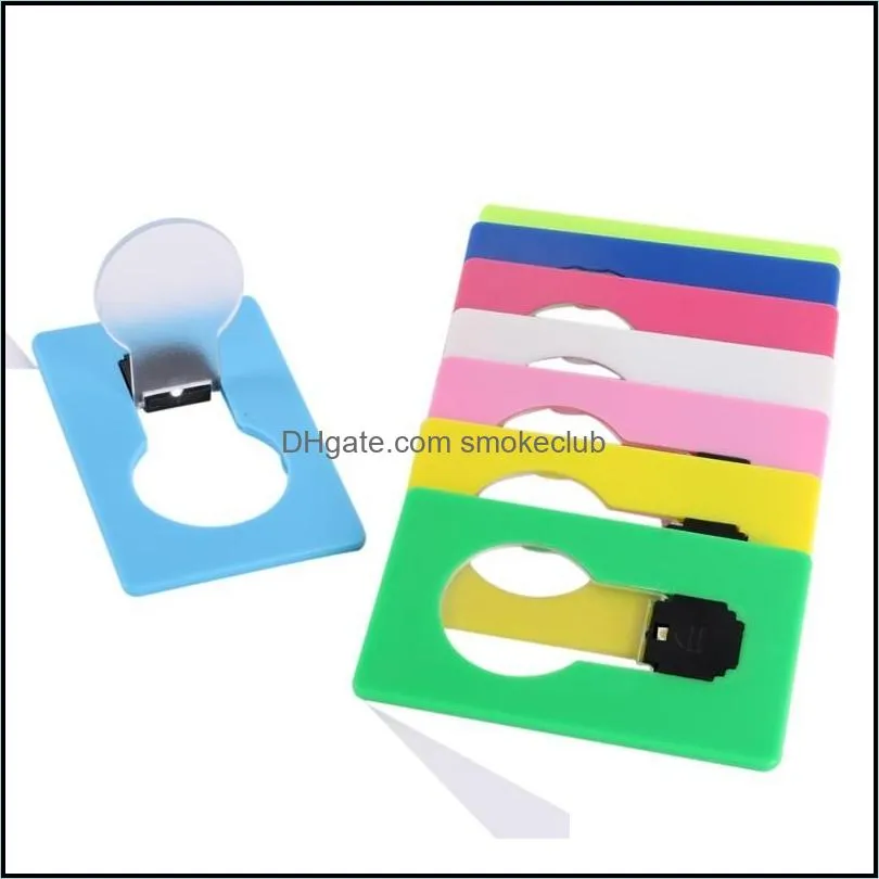 D￩cor Hausgarten Neuheiten Artikel Notfall Kleine dünne tragbare LED-Kartenleuchte BB-Lampe Tasche Brieftasche Größe Suche Großhandel Drop Delivery 202