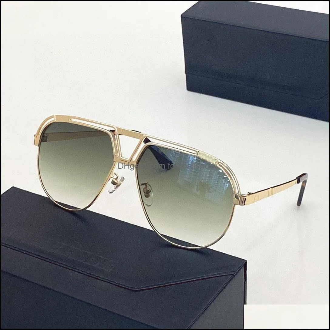 CAZA 9100 Top luxury high quality Designer Sunglasses for men women new selling world famous fashion design Italian super brand sun glasses eye