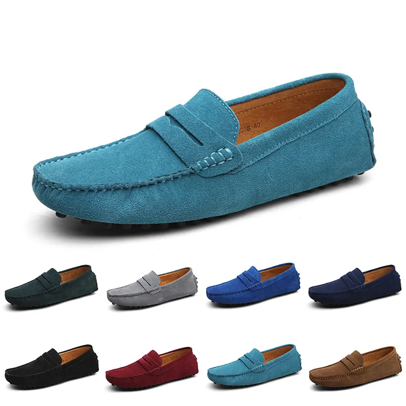 Wholesales Non-Brands Men Runnings Shoesエスパドリルトリプルブラックホワイトブラウンワインレッドネイビーカーキグレーファッションメンズスニーカー屋外ジョギングウォーキングトレーナー