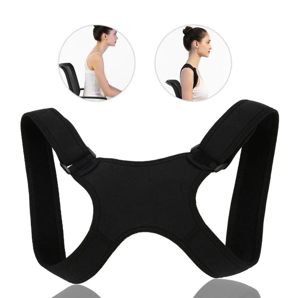 Correction réglable du dos des épaules, correcteur de Posture bossu, ceinture de soutien du dos, Corset pour la Posture du dos, homme et femme