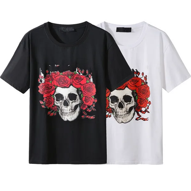 Summer Designer Mens T Shirts Men Women Letter Logo Tees Black White Casual Loose Slim Fashion Street Clothing Design Tshirts Good Quality Size M-4XL