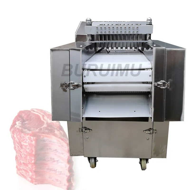Produttore di costolette di taglio multifunzione per carne di pollame completamente automatico commerciale macchina per braciole di pollo