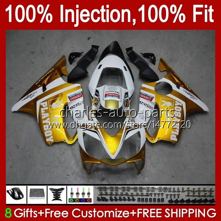 Body Injection mold For HONDA CBR 600F4 600CC 600 F4 FS CC 1999-2000 Bodywork 54No.91 100% Fit CBR600FS CBR600F4 1999 2000 CBR600 F4 99 00 OEM Fairings Kit golden white blk