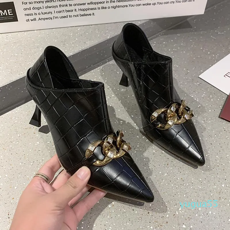 Chaussure pointue on sale femme