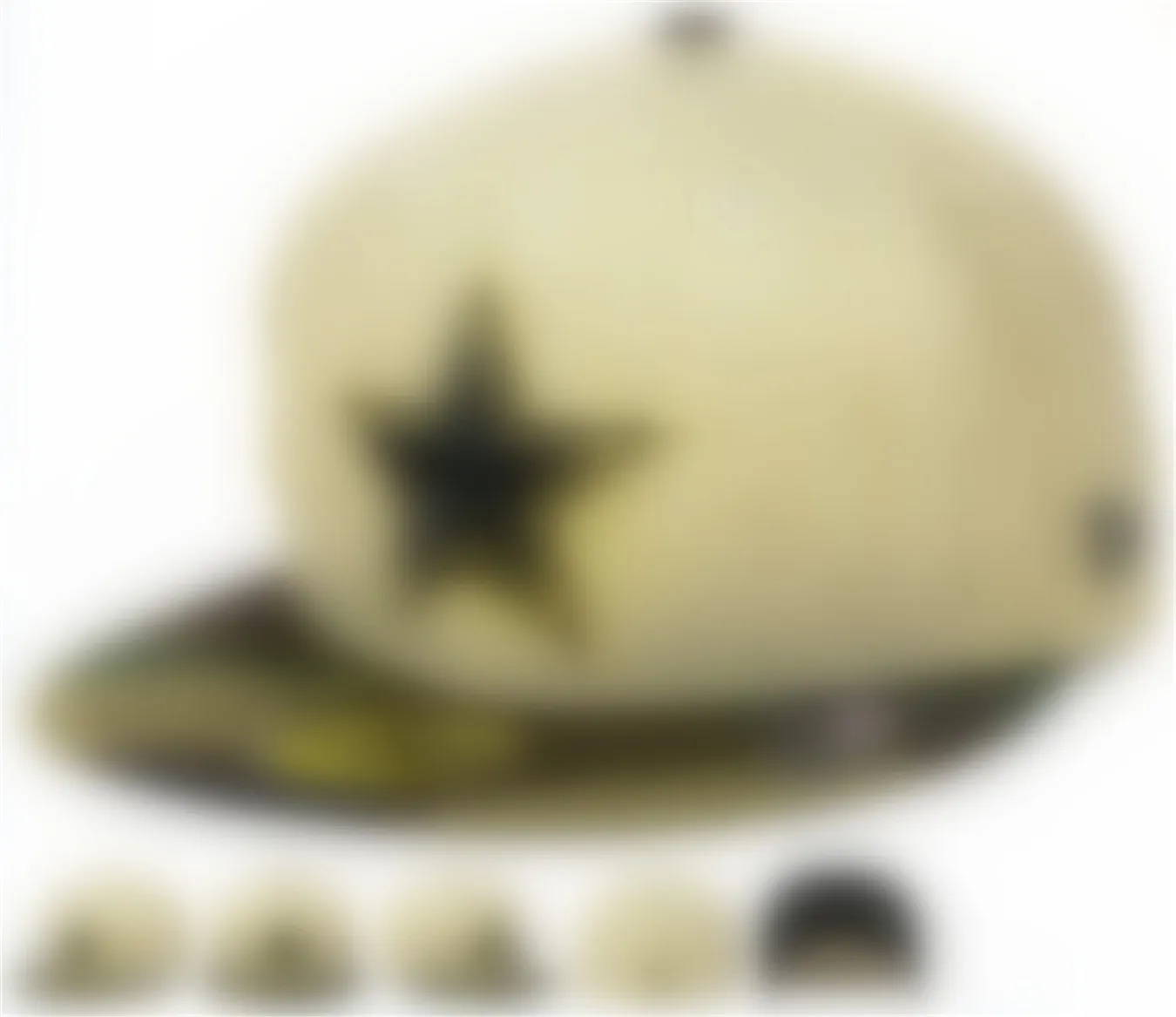 Män Kvinnor Alla Team Mix Färger Broderi Baseball Sport Team Kepsar Digital Camouflage Full Closed Design Fan's American Sports monterade Caps-N12