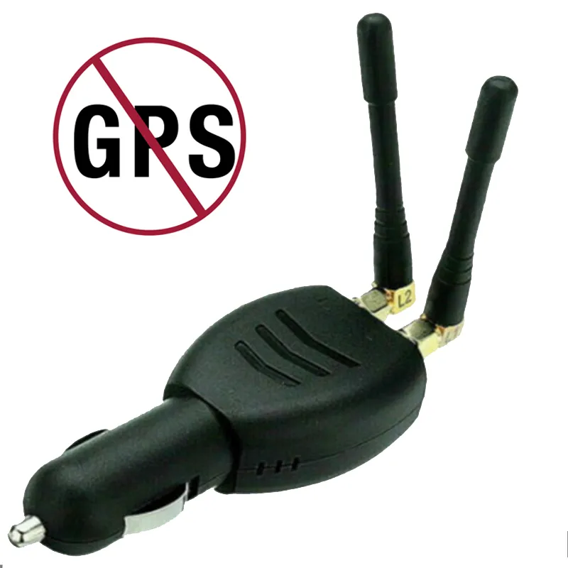 Nuova Interferenza del segnale GPS Dual Antenna Dual Antenna Dual 12V24V Blo Cker Shield Privacy Protection Posizionamento anti -tracciamento Auto6963303