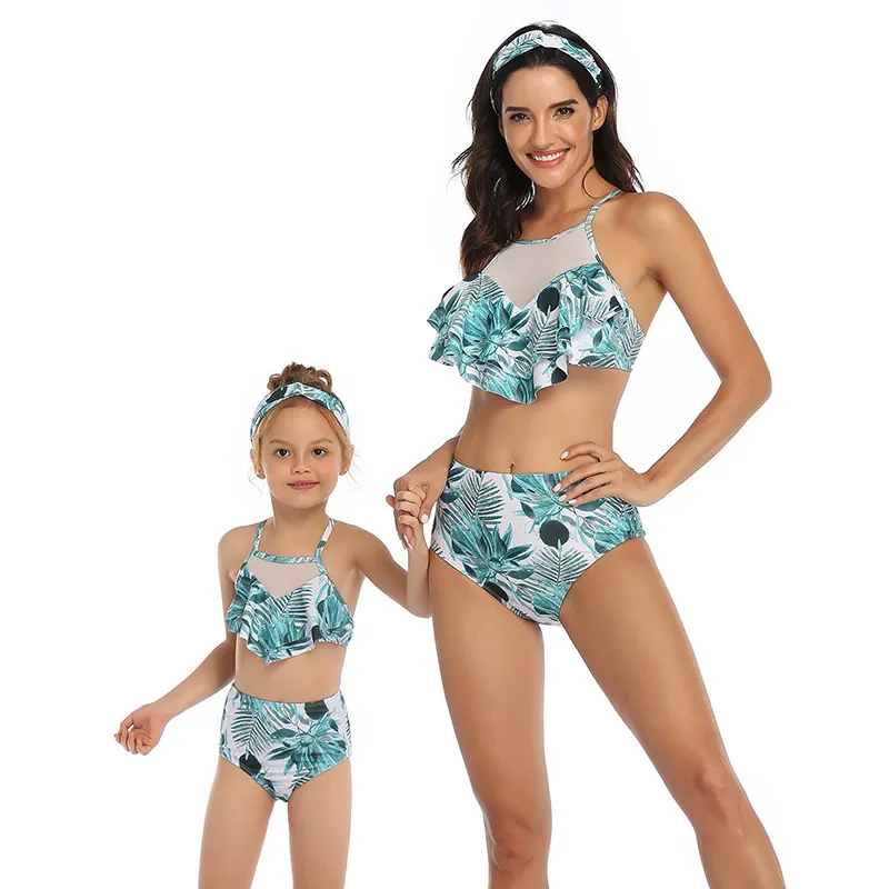 Maillot de bain mere fille 2025 bebe
