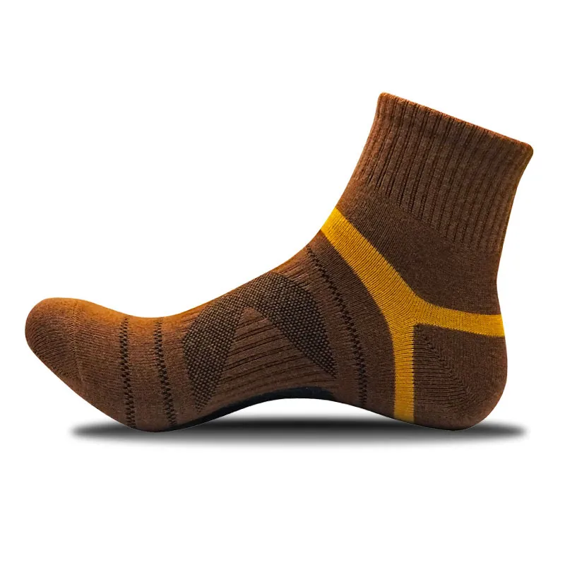 Marques Style hommes Sports de plein air Elite chaussettes de basket-ball hommes chaussettes de cyclisme chaussettes de Compression bas en coton