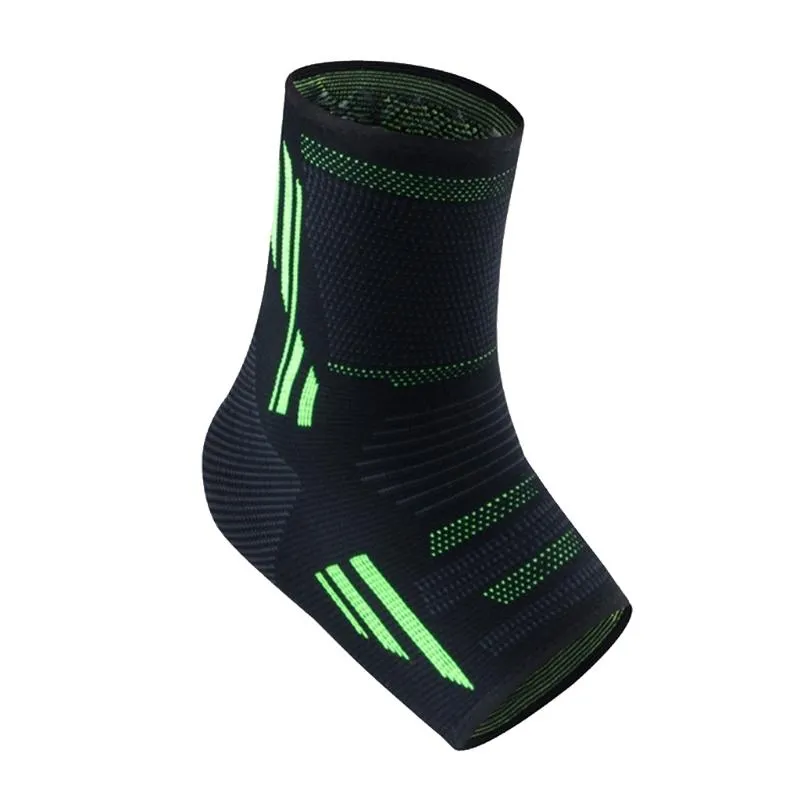 Ankelstöd X5QF Brace Compression Sleeve - lindrar Achilles Tendonit, Gemensam smärta, Plantar Fasciit Sock med fotbåge