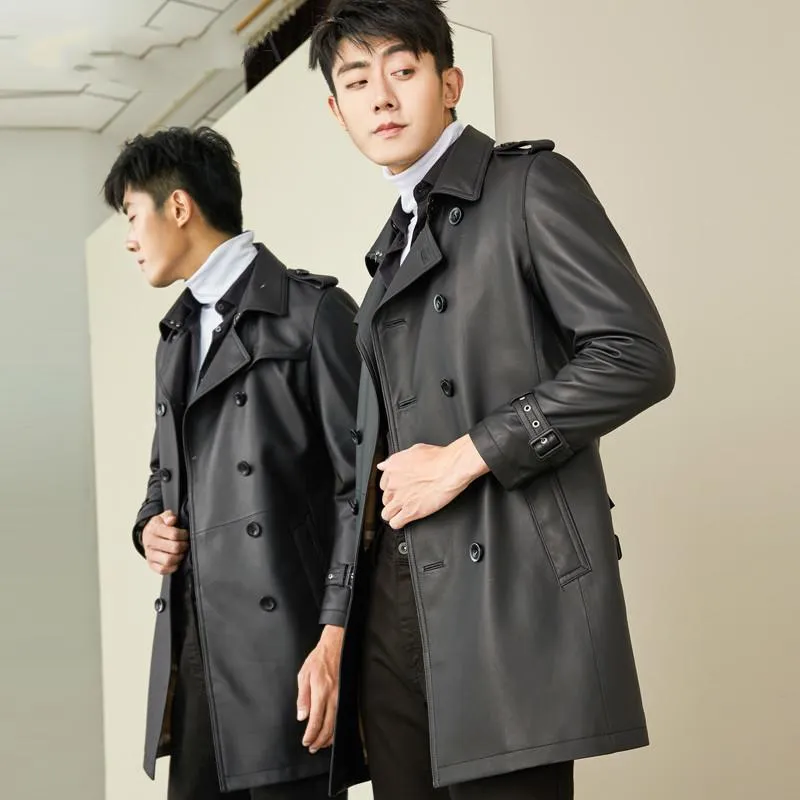 ファストファッション通販サイト メンズレザーフェイク純正ジャケットメンズ春秋の本物のシープスキンジャケットとコートメンズファッションwinder Windermener Mg Yy134 即納在庫有 Www Care7 Org