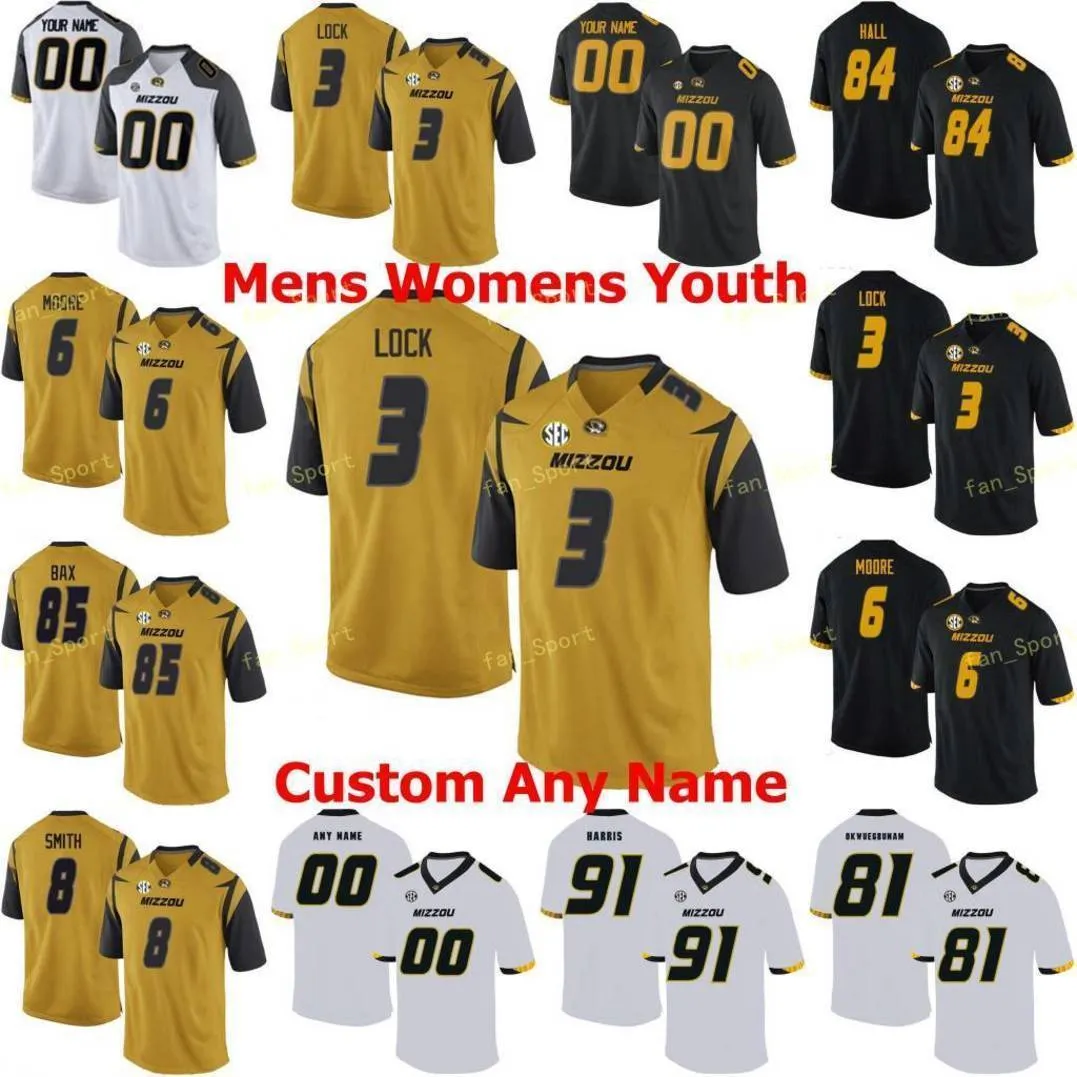 NCAA College Jerseys Missouri Tigers 4 Jonathan Nance 5 Taylor Powell 5 Terry Beckner JR 56 Shane Ray 19 Jack Lowary Custom Football Statched