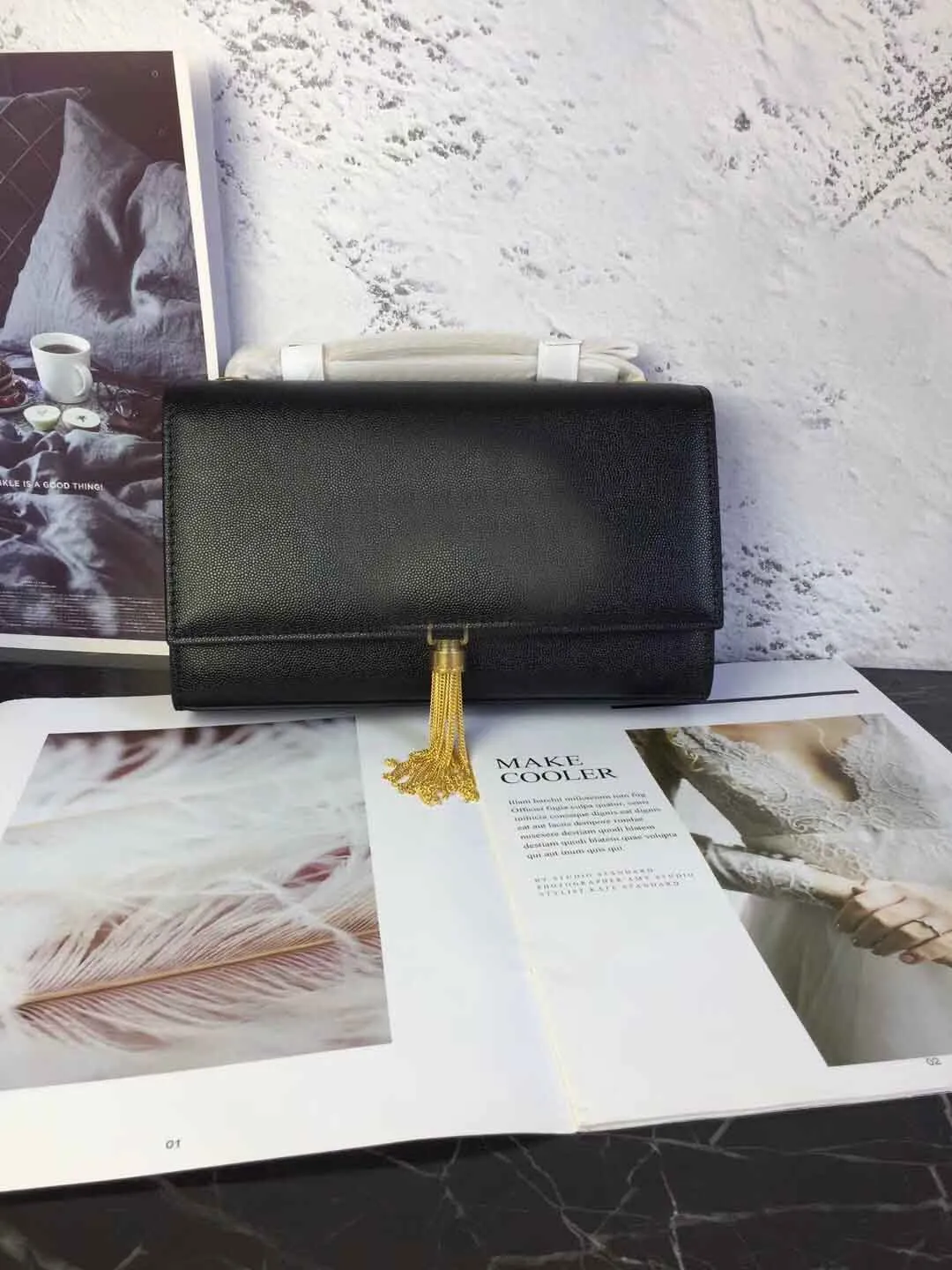 Shoulder bags luxury chain two sizes marmont handbags High quality purses Crossbody Retro decoration