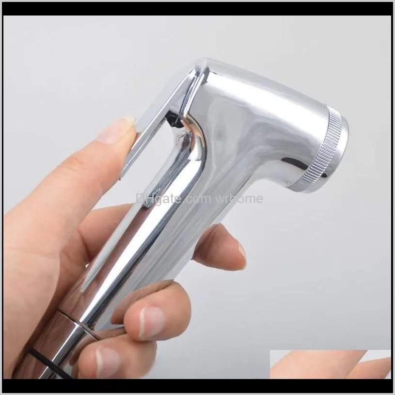 abs handheld toilet bathroom bidet sprayer shower head water nozzle spray sprinkler l23