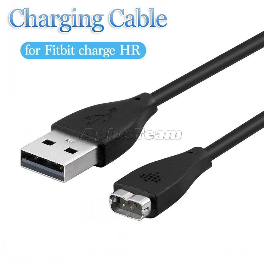 FITBIT CHARL HR USBスマートウォッチ充電ケーブルの安全充電式携帯用充電器アダプタの取り替えアクセサリー100cm