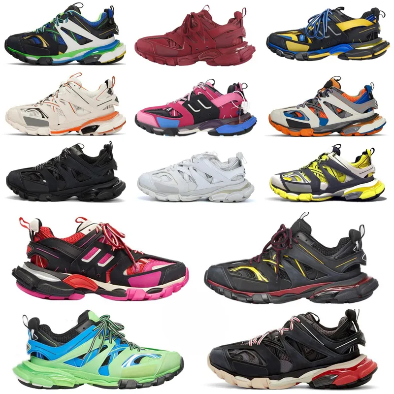 2021 High Quality Men Women Track 4.0 2.0 3.0 Sports Shoes Triple S Black Compare Sneaker Green Trainers Designer sapatos balenciaga balenciaca balanciaga