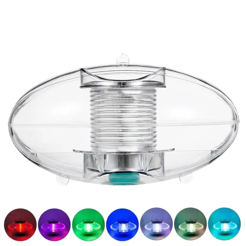 Solar Powered Colorful Water Floating Lamp LED Outdoor Underwater Light for Yard Pond Garden Pool Decoration